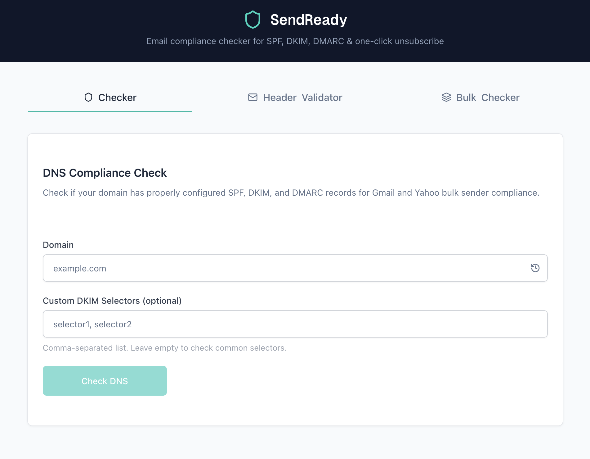 SendReady screenshot